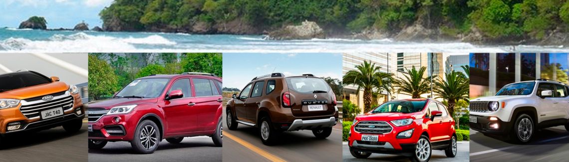 Os 5 SUVs mais baratos à venda no Brasil